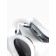 Onlytop swimming glasses, white, mirror