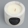 Candle in concrete aromatic "peach", soy wax