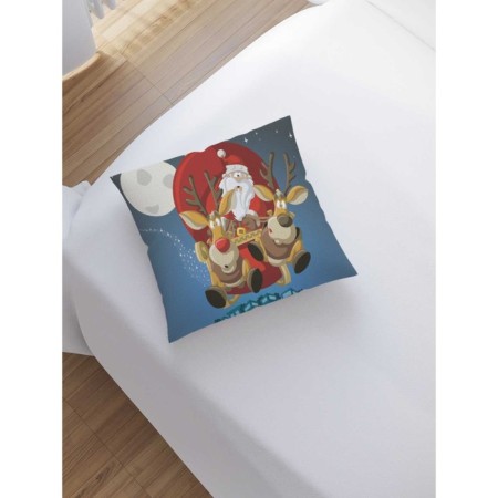 Decorative pillowcase “Magic sled”, on a zipper, size 45x45 cm-1