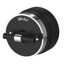 Vintage W5812051 switch, single -volatile, black matte chromium