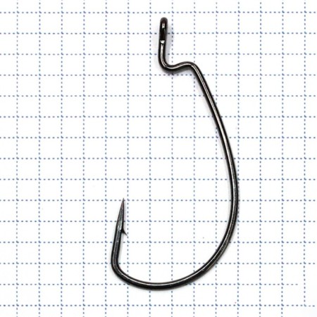 The hook KOI Magna Super Lock Worm, size 60 Int, BN color, offset 5 pcs.