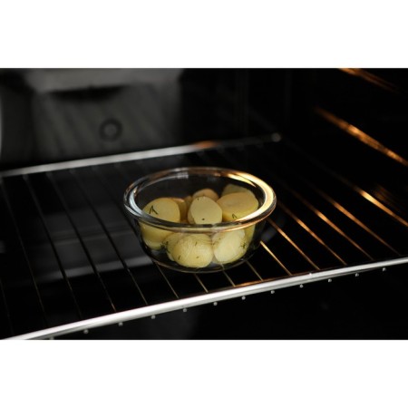 Container from heat -resistant glass Round Cook and Freeze, 370 ml, 13.5 × 6 cm, color mix-8