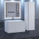 Tumbling under the Uperwood Next sink, 70 cm, white, 1 box