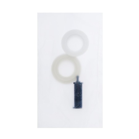 Reinforcement for the flush tanks "Statla" - 2, with the lower eyeliner 1/2 ", single -circuit, chromium-3
