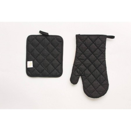 Kitchen kit No. 6: Take, mittens, towel 38x63 cm-3