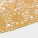 Openwork napkin for the PVC Sunflower PVC table, 45 × 30 cm, gold color