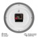 Watch wall, interior "ruby", d-21 cm, gray case