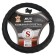 Braid on steering wheel AVS GL-165S-B, size S, black