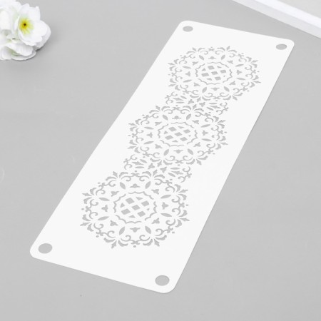 Stencil of stencil "pattern" 11x32 cm-1