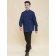 Hotgog shirt for boys, height 122 cm, dark blue color