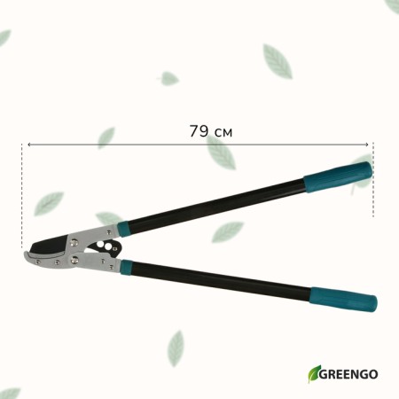 Contact bitch, 31 "(79 cm), with an anvil, with plastic handles, mix, Greengo-5
