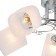 Ceiling light ESCADA, 1105/5PL. 5x40W, E27, 500x500x230 mm, chromium color