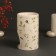 Aroma lamp ceramics "Clear. Snings" White 7.2x7.2x11.6 cm