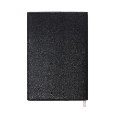 Organizer, A5, 128 sheets, a cage, a cover of leatherette, with a side bookmark, "Business", Black-9