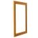 Frame for paintings (mirrors) 21 x 30 x 2.8 cm, plastic, calligrata 6528, gold