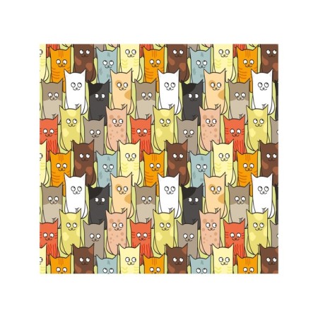 Organizer in a bathtub on suction cups "kittens", for storing toys and little things, size 33x39 cm-1