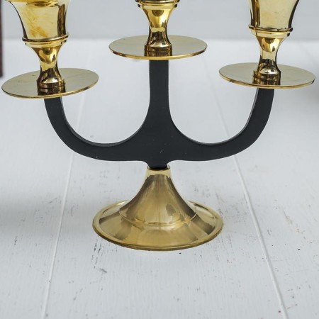 Summary for 3 candles "Osman" Brass 13 cm-3