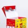 Gift Folding Box "Three Cats" 19.8 x 12 x 24.3 cm