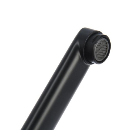 Accoona A7122F bath mixer, silumin, 35 mm cartridge, pour 30 cm, black-1