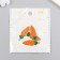 Decor for creativity Metal "Carrots" Emal 3x1.1 cm