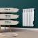 Tropic 500x80 mm radiator aluminum, 6 sections