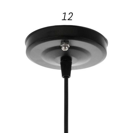 Lamp Bayerlux 1650/1 E27 40W Black 44x44x28 cm-3