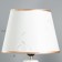 Donra table lamp E27 40W white gold 22x22x35cm Risalux