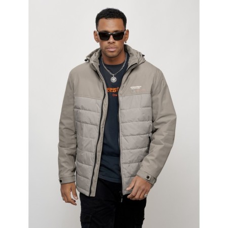Sports male jacket, size 58, gray color-4
