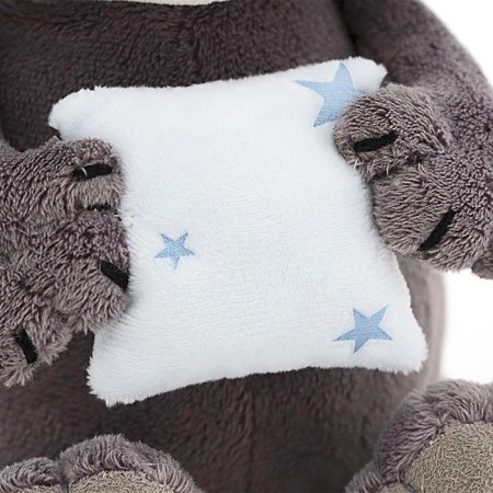 Soft toy "Raccoon Danny: Sweet Dreams", 20 cm-4