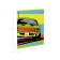Notebook of 48 sheets in the Erichkrause "Neon Car", glossy lamination, cover coated cardboard, mix