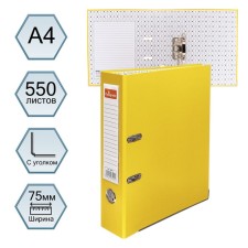 A4, 75 mm, calligrata registrar folder, PVC, embossing 