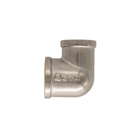 STM square, 1 "x 1/2", internal carving, nickelly brass-1