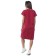 Female dress, size 54, burgundy color