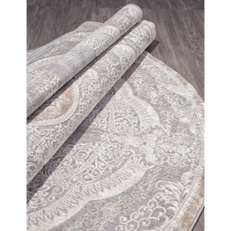 Oval Karmen Hali Armina, size 80x150 cm, color Grey/Brown-1