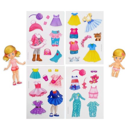 Magnetic game "Stylish Sisters", in the box-1