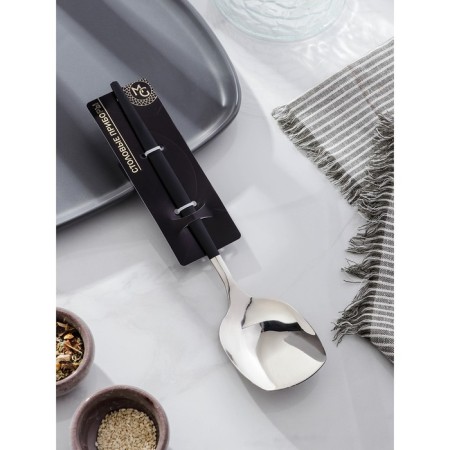 Stainless steel blade Magistro "Grace", length 26 cm, handle color black, silver head color-2