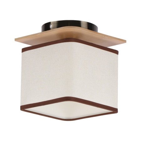 Lamp Ceiling Economy light 24089/1BR BR, 1x60W, E27, 17x16x17 cm, bronze color