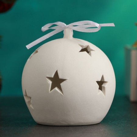 Figure with backlight "A ball with stars" 7x7x7.5cm-1