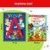 A set of teaching books with stickers 5 pcs., »Learning to read with a letter"