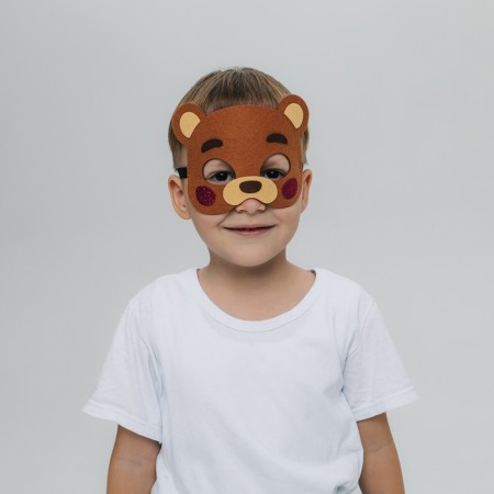 Carnival set of masks "Eared party", 5 pcs.-4