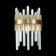 Sconces st. SL1167.301.01. Tellurio. 1x40 W, E14, 14x31 cm, brass color