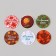 Stick Paper "Spicy New Year" d = 2.5 cm 252 pcs in roll