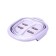 Folding Foot bath Bradex kz 0643 "Bliss", 4 videos, lavender