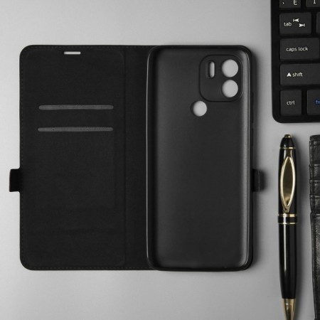 Borasco Book Case for Xiaomi Redmi A1+/A2+, black-5