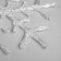 LED figure "Snowflake" 39 cm, acrylic, 50 LED, 220 V, glow of white