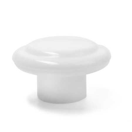 Furniture handle plastic, d = 35, white-1
