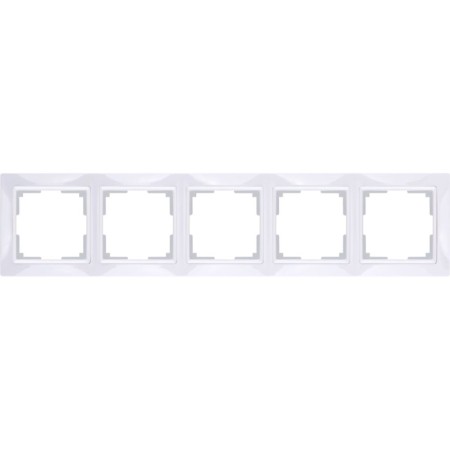 Frame for 5 posts WL03-FRAME-05, white color
