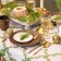 The tablecloth of the New Year's share "Festive pattern" 145*300 cm, 100% of the p/e