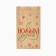 Package Package package, craft, V-shaped bottom “Happy New Year”, 20 x 11 x 4 cm, new year