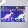 Phosphorus sticker "dinosaur" with adhesive pads set 29.5x25 cm